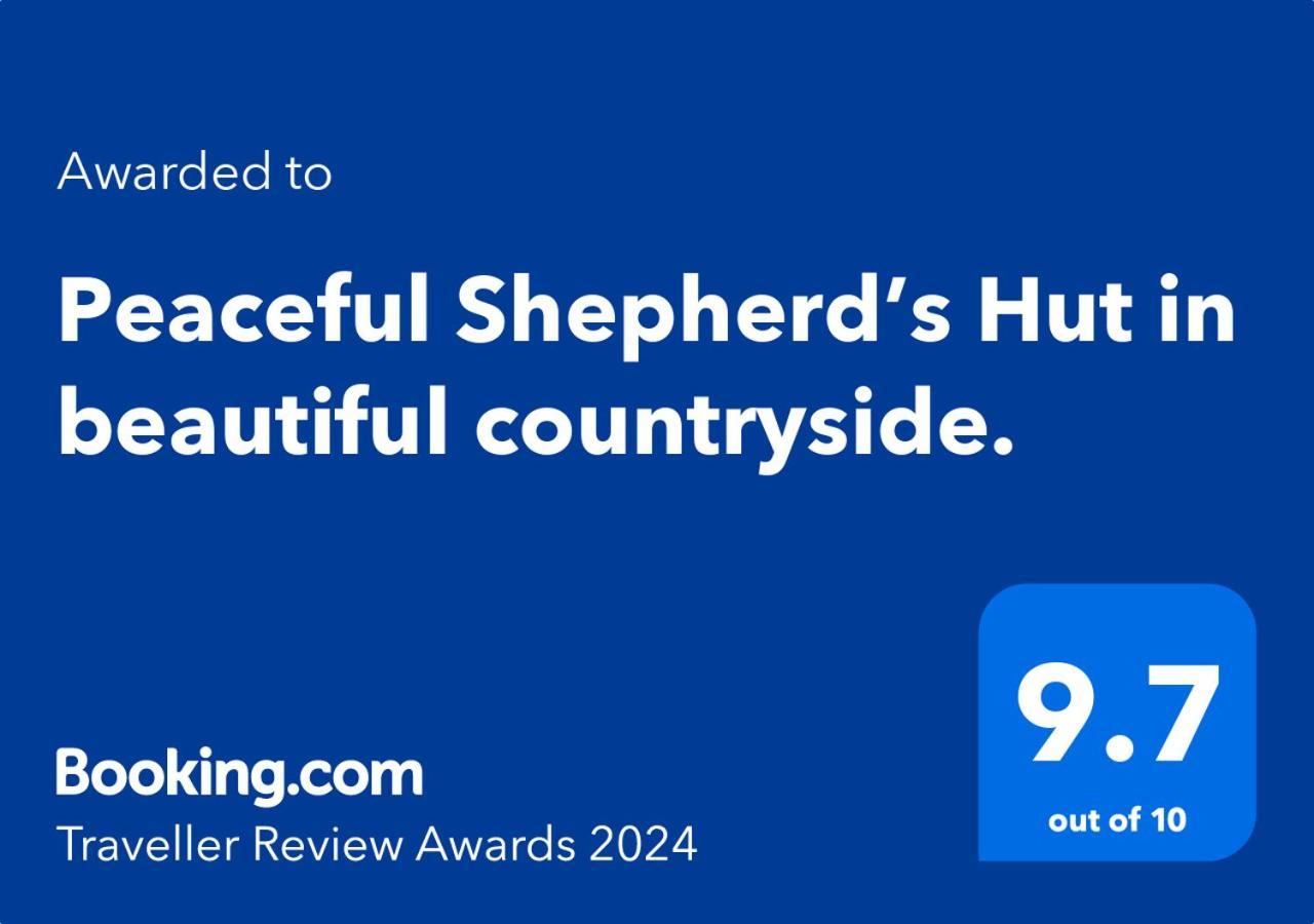 Peaceful Shepherd'S Hut In Beautiful Countryside. 林利斯戈 外观 照片